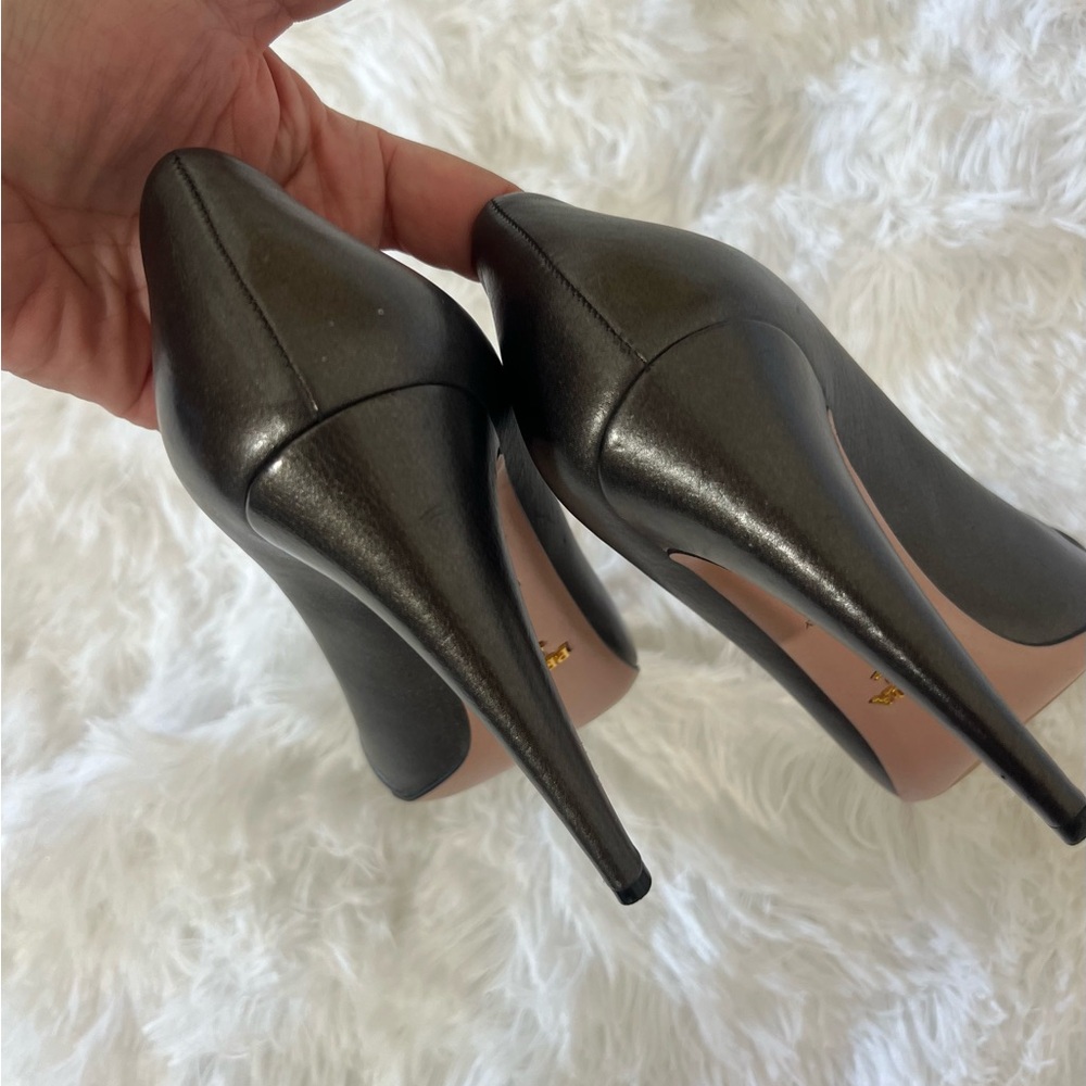 Prada Peep Toe Pumps - Picture 8 of 9